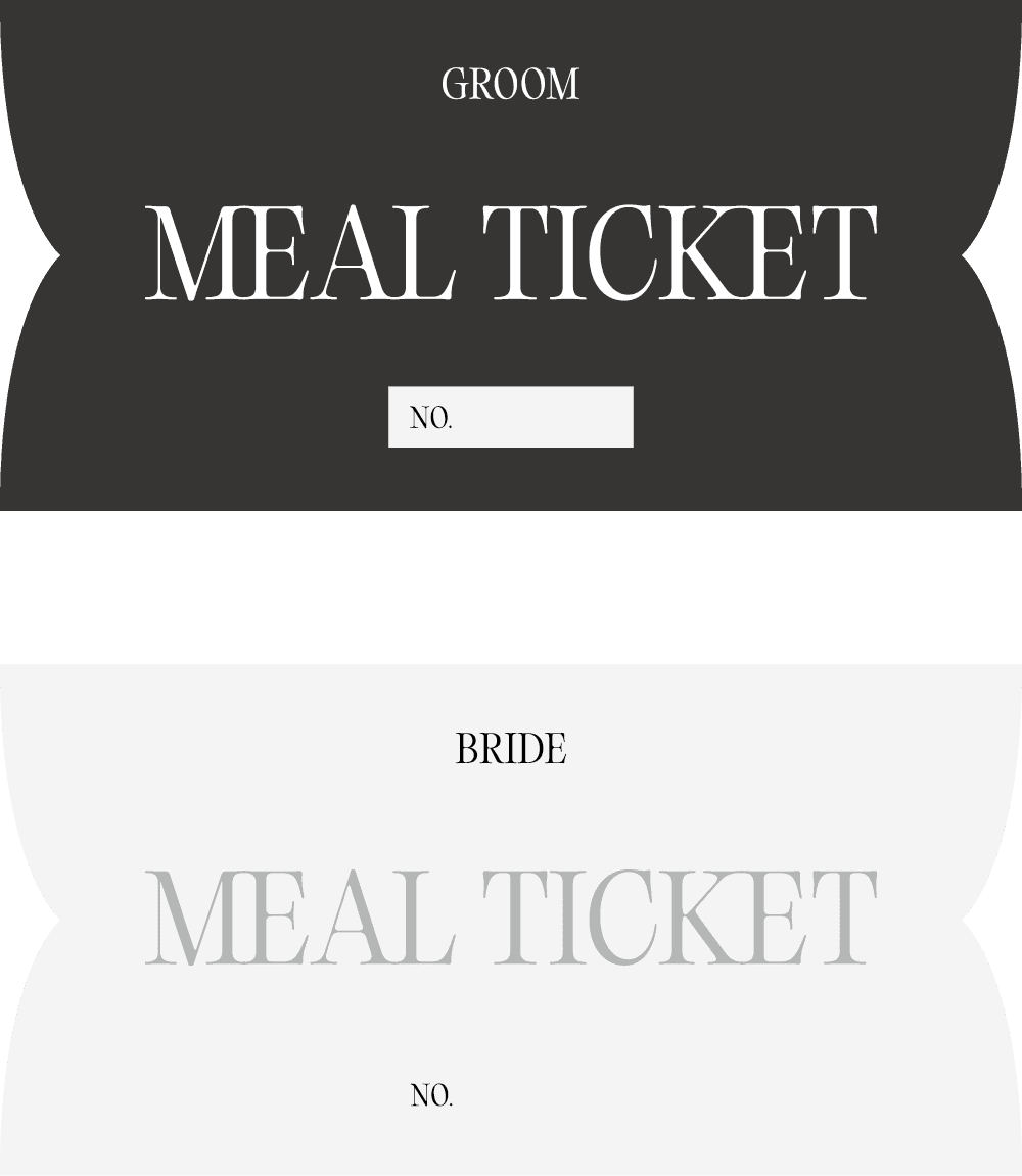 Meal Ticket 전면