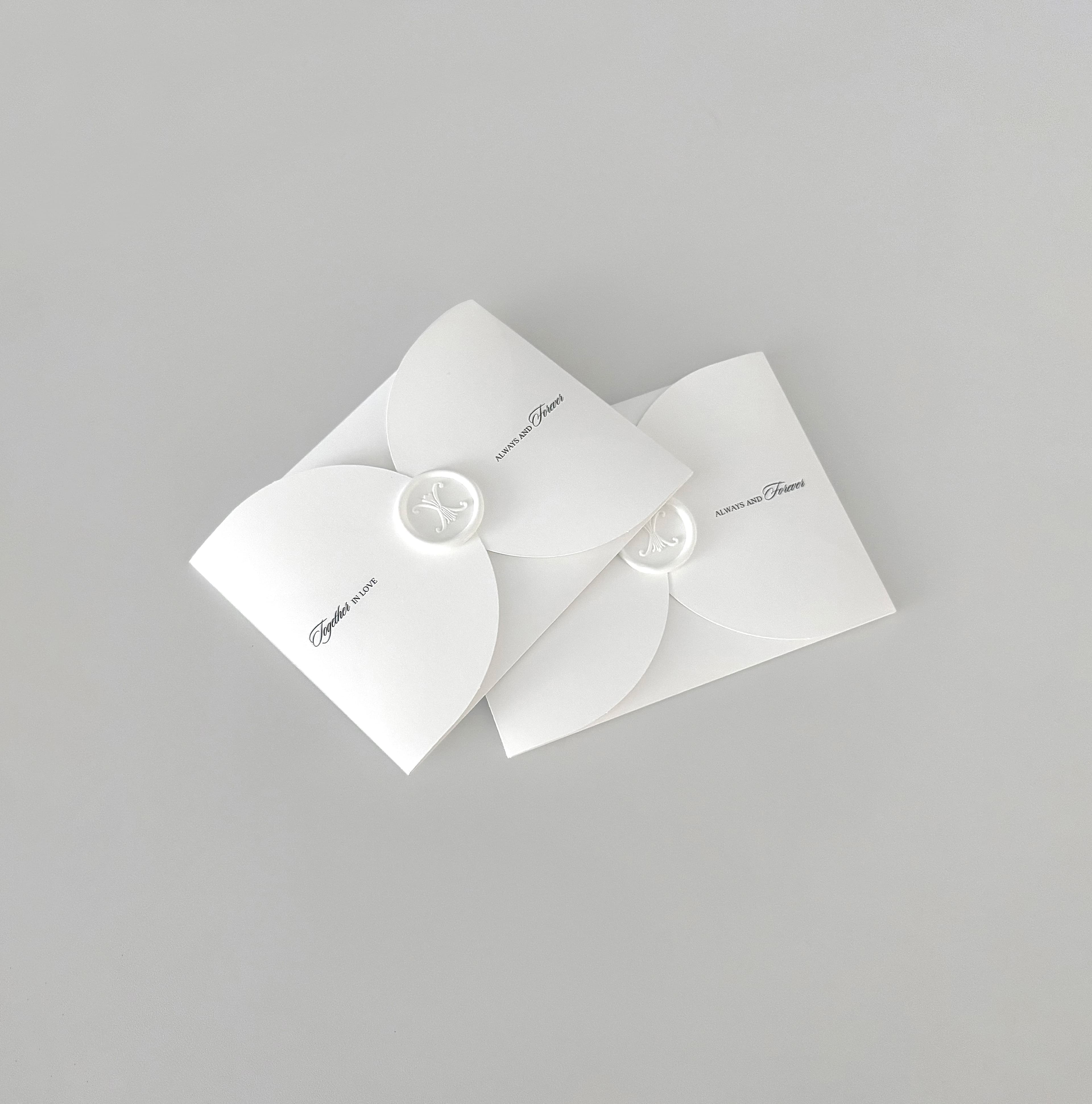 Petal Series Fiore paper card