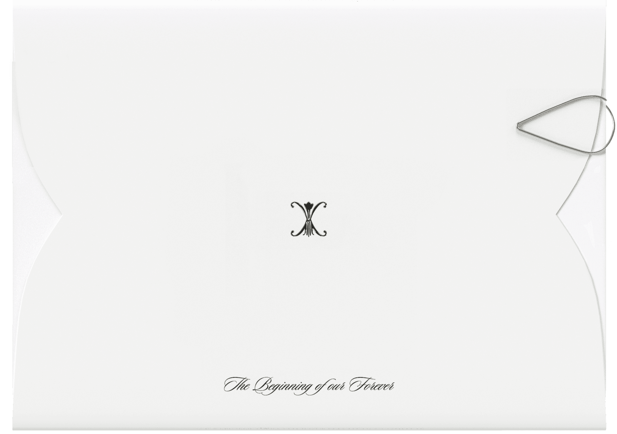 Eternal sample envelope and invitation